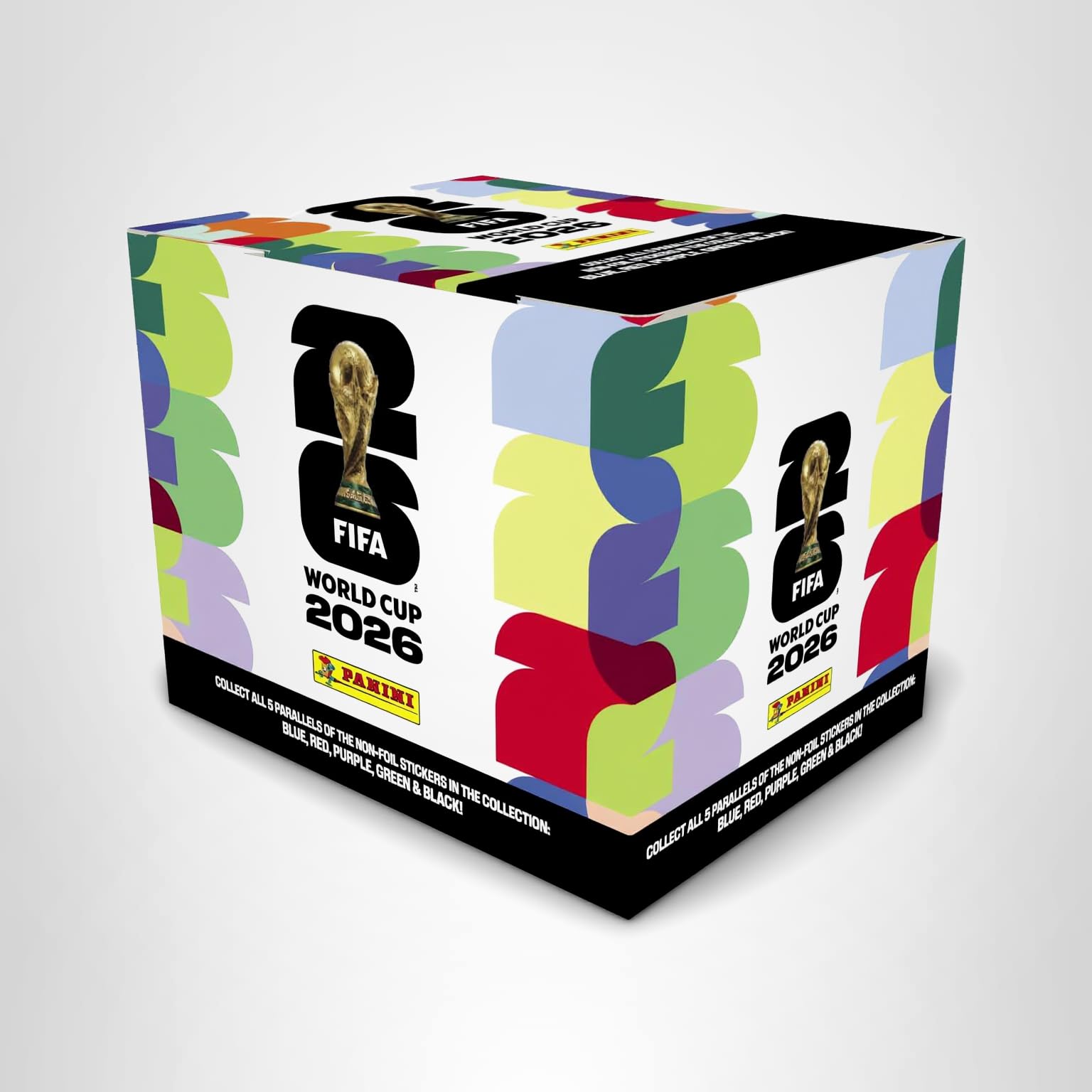 Box com 1000 Pacotes de Figurinhas FIFA World Cup 2026
