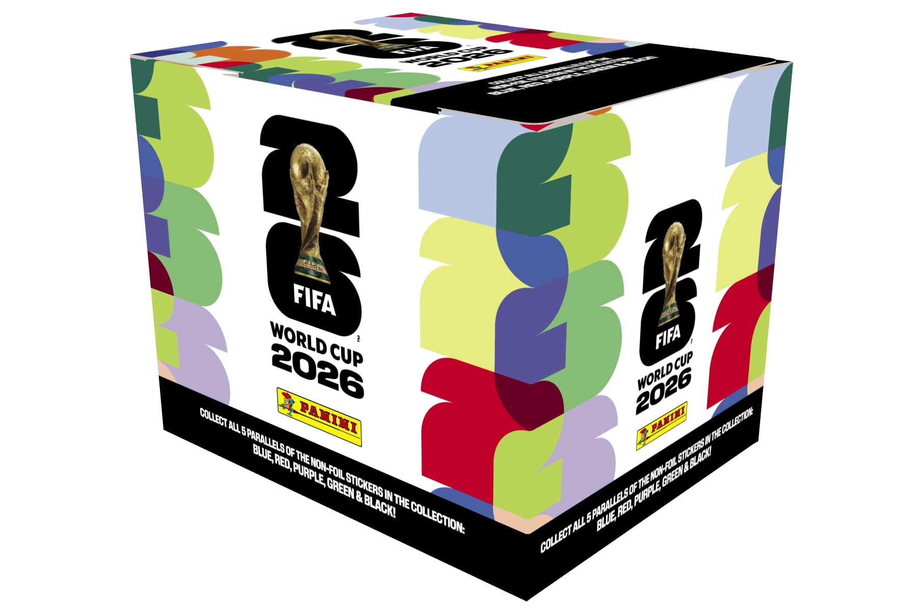 Box com 50 Pacotes de Figurinhas FIFA World Cup 2026